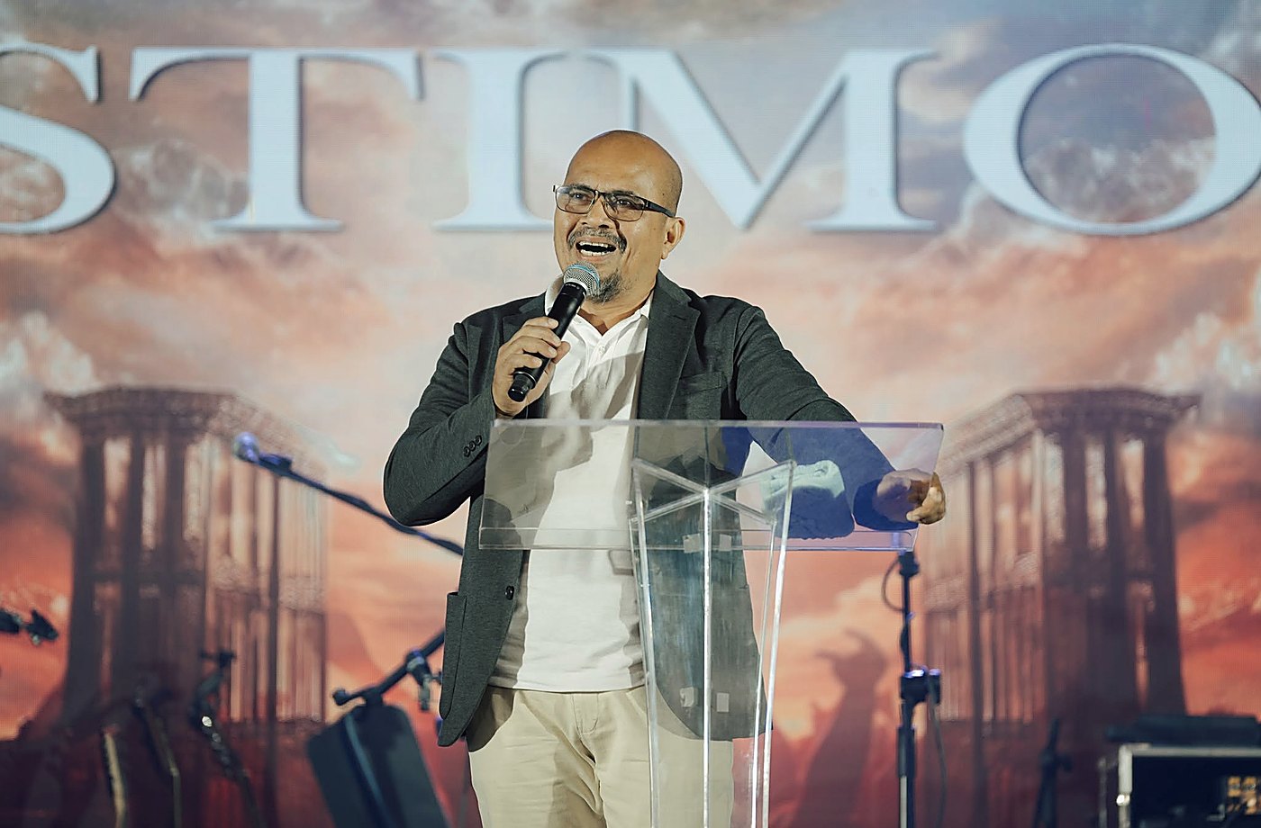 Pastor preaching at CLCC